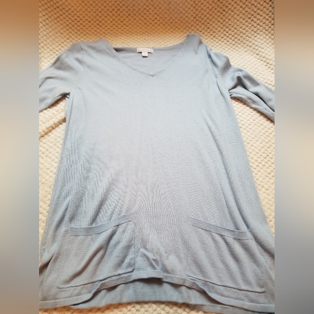 NY&Co light blue, long sweater